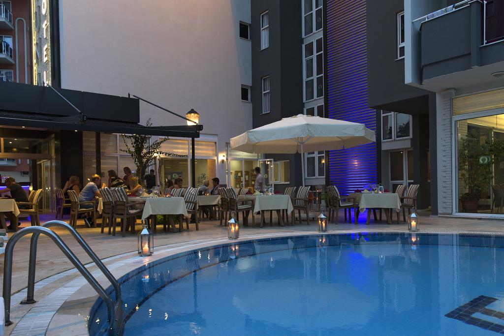 Kleopatra Tuna Apart Hotel Alanya Exterior foto
